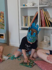 Eine Krone zum Geburtstag.