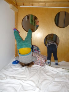 Auch Toben gehört dazu.